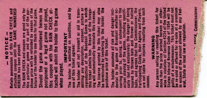 1964 World Series Game 6 Ticket Stub Yankees Vs. Cardinals Mantle Hr