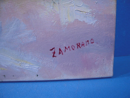 Ricardo Zamorano Original Oil Painting 'Iris And