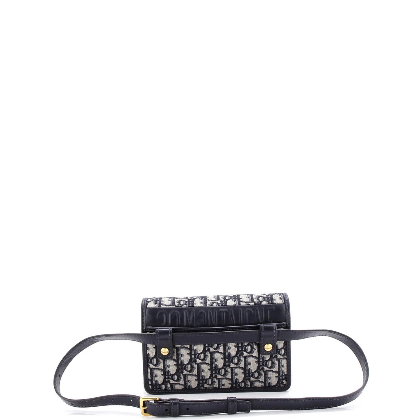 Christian Dior 30 Montaigne 2-In-1 Pouch Oblique Canvas