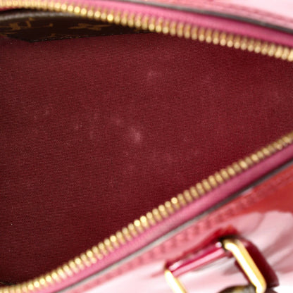 Louis Vuitton Alma Handbag Vernis With Monogram Canvas Bb