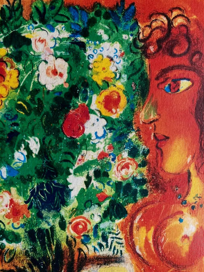 Marc Chagall Lithograph Coa Hand Numbered Signed Limited