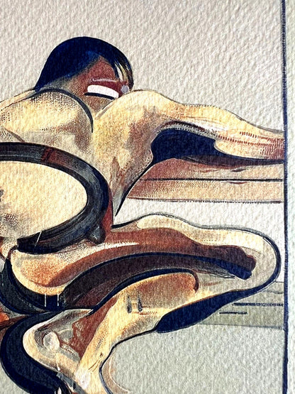 Francis Bacon Lithograph Coa Signed Pen Numbered Pencil Limited 275Ex