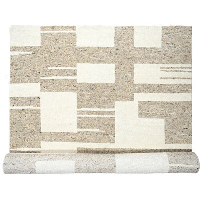 12'1"X17'10" Earth Tone Colors Wool Oversize Hand Knotted Oriental Rug
