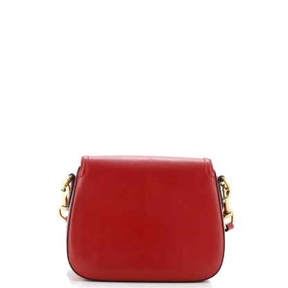 Gucci Lady Web Shoulder Bag Leather Medium