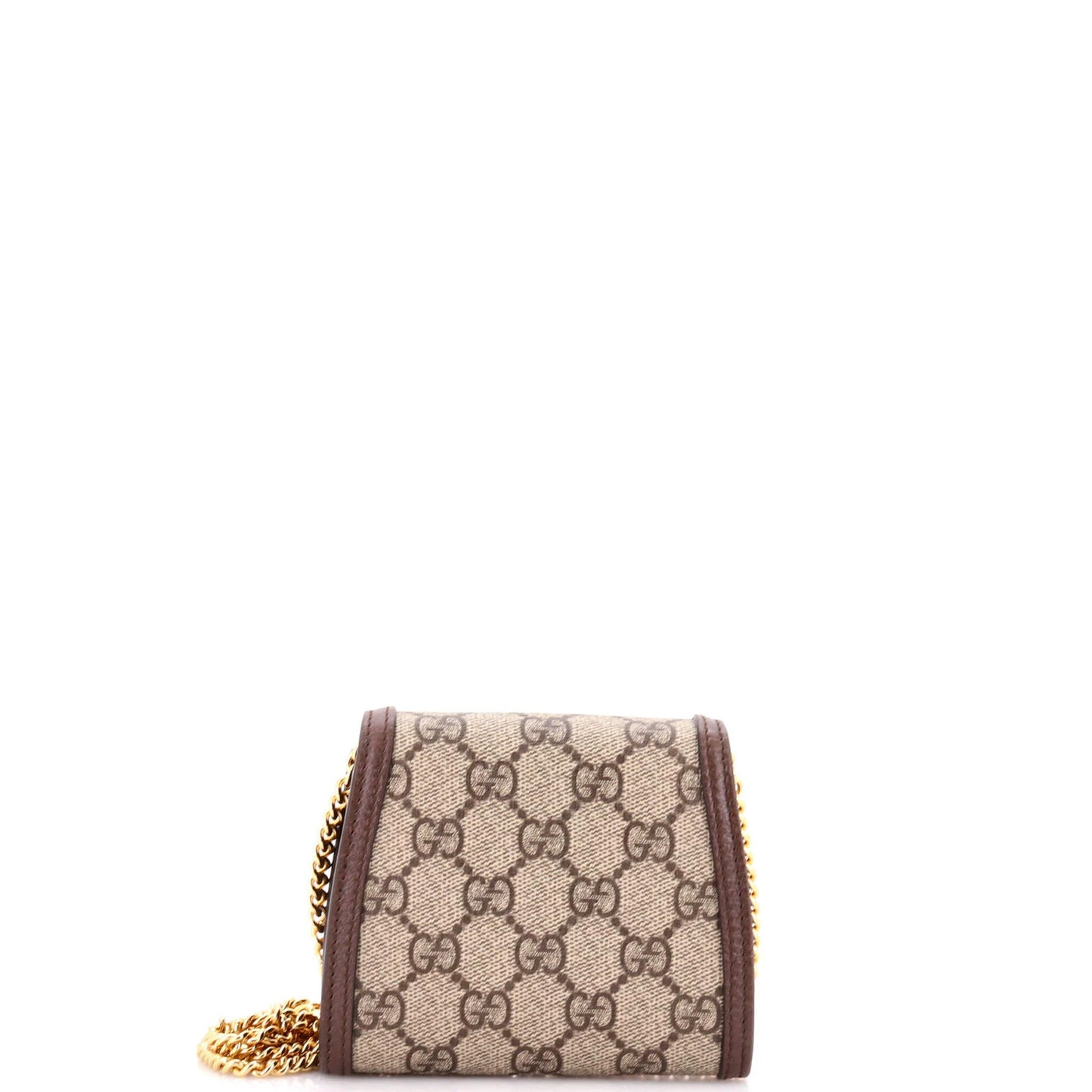 Gucci Blondie Nm Wallet On Chain Gg Coated Canvas Medium
