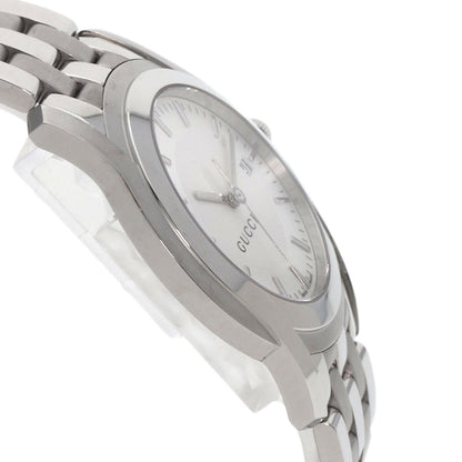 Gucci Round Face Watches 5500Xl Stainless Steel/Stainless Steel Mens