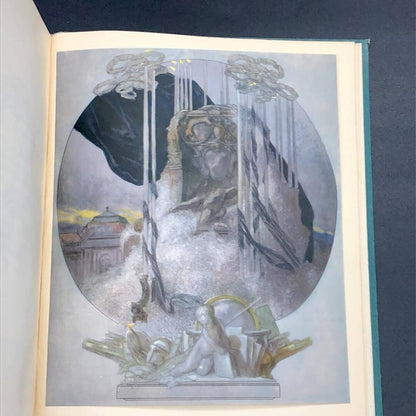 Franz Von Bayros - "Mozart'S Carnival" Opera Rare Limited Book Lithograph 1922