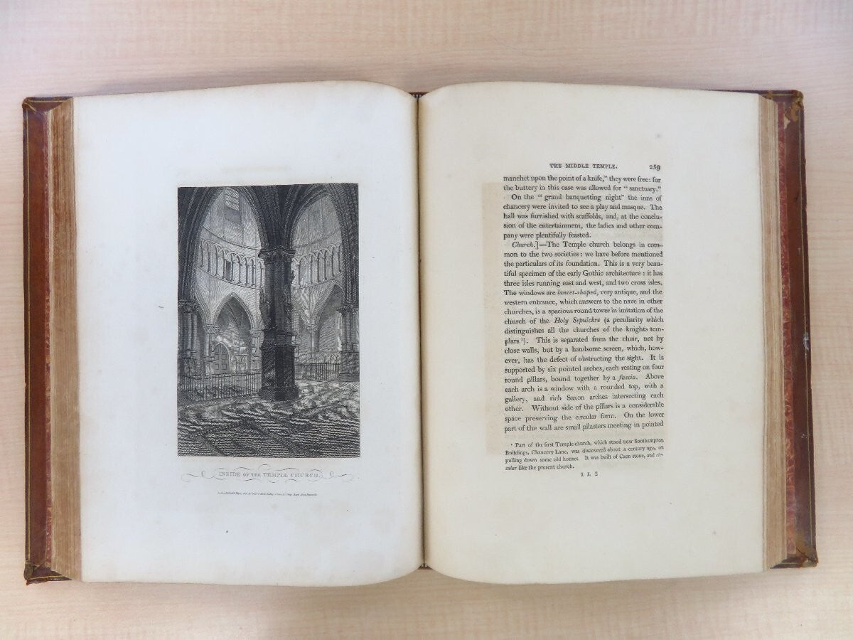 William Herbert: Antiquities Of The Inns Of Court And Chancery 1St Edition 1804