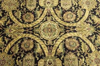 8X10 ft Handmade Floral Traditional Wool Rug