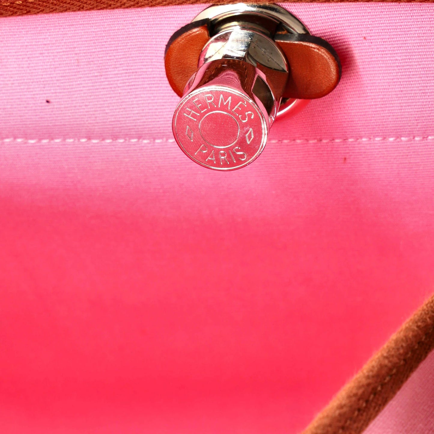 Hermes Herbag Zip Leather And Toile 31