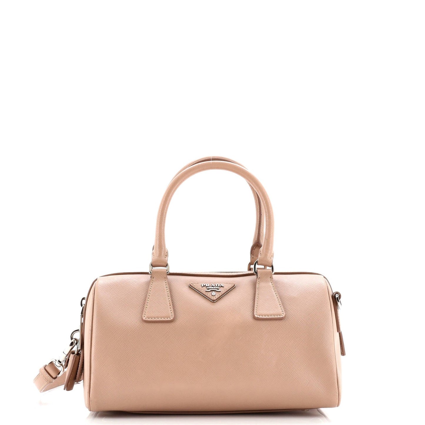 Prada Lux Convertible Boston Bag Saffiano Leather Small