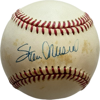 Stan Musial Autographed Official National League Baseball (Jsa)