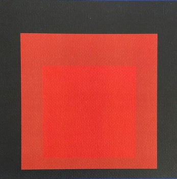 Josef Albers Lithograph Coa Signed Op Numbered By