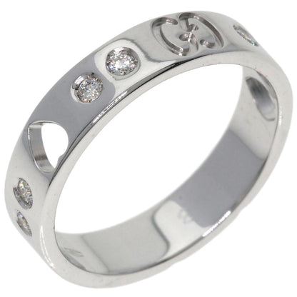 Gucci   Ring Amor Heart 10P Diamond #8 K18 White