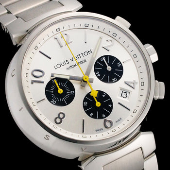 Louis Vuitton Tambour Chronograph Q112E Watch Men