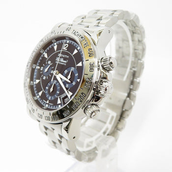 Zenith Elprimero 02.0461.400 Silver Case Size 4.2Cm Unisex Used Watch #6119