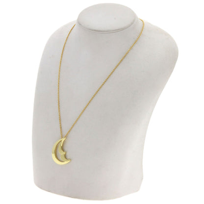 TIFFANY&Co.   Necklace Crescent Moon K18 Yellow