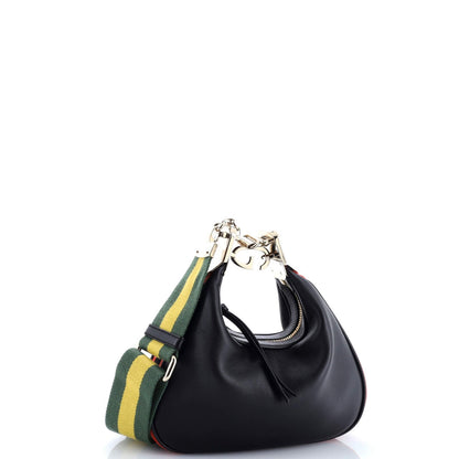 Gucci Attache Shoulder Bag Leather Small