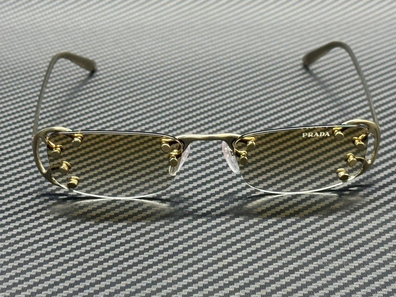 PRADA PR C57S 29H30V Pallido Nouveau Light Brown Gradient Men's 52 mm Sunglasses