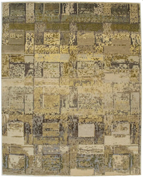 Contemporary Modern Rug Abstract Design Living &