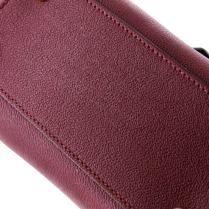 Burberry Buckle Tote Leather Small