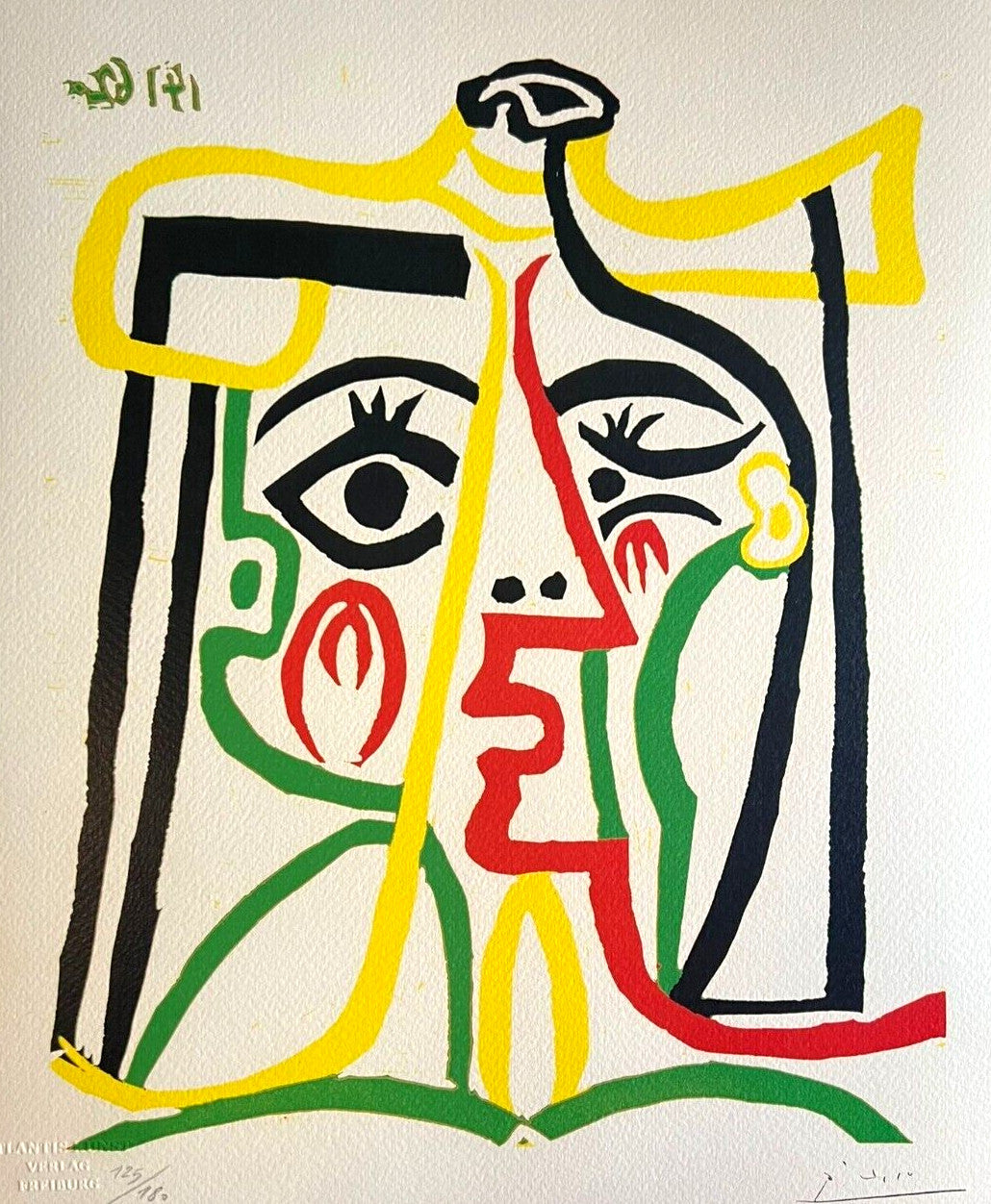 Pablo Picasso - Lithograph Signed Coa - Hand Numbered