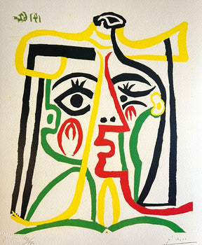 Pablo Picasso - Lithograph Signed Coa - Hand Numbered