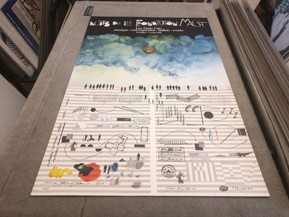Saul Steinberg Nuits De La Fondation " Lithograph