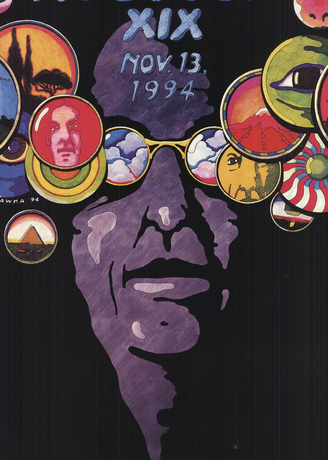 Jan Sawka Poster Auction Xix, - Signed