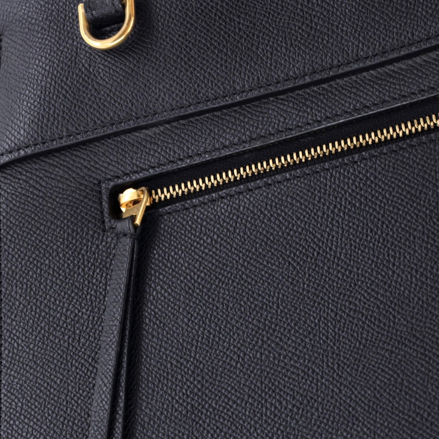 Celine Belt Bag Textured Leather Mini