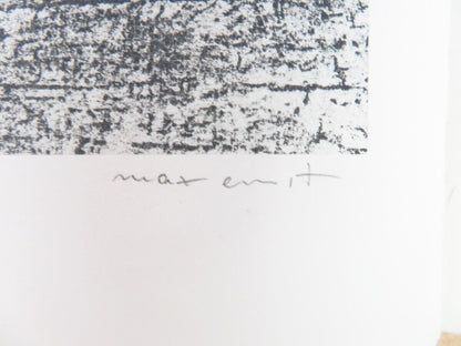 Max Ernst Lithograph Caspar David Friedric :