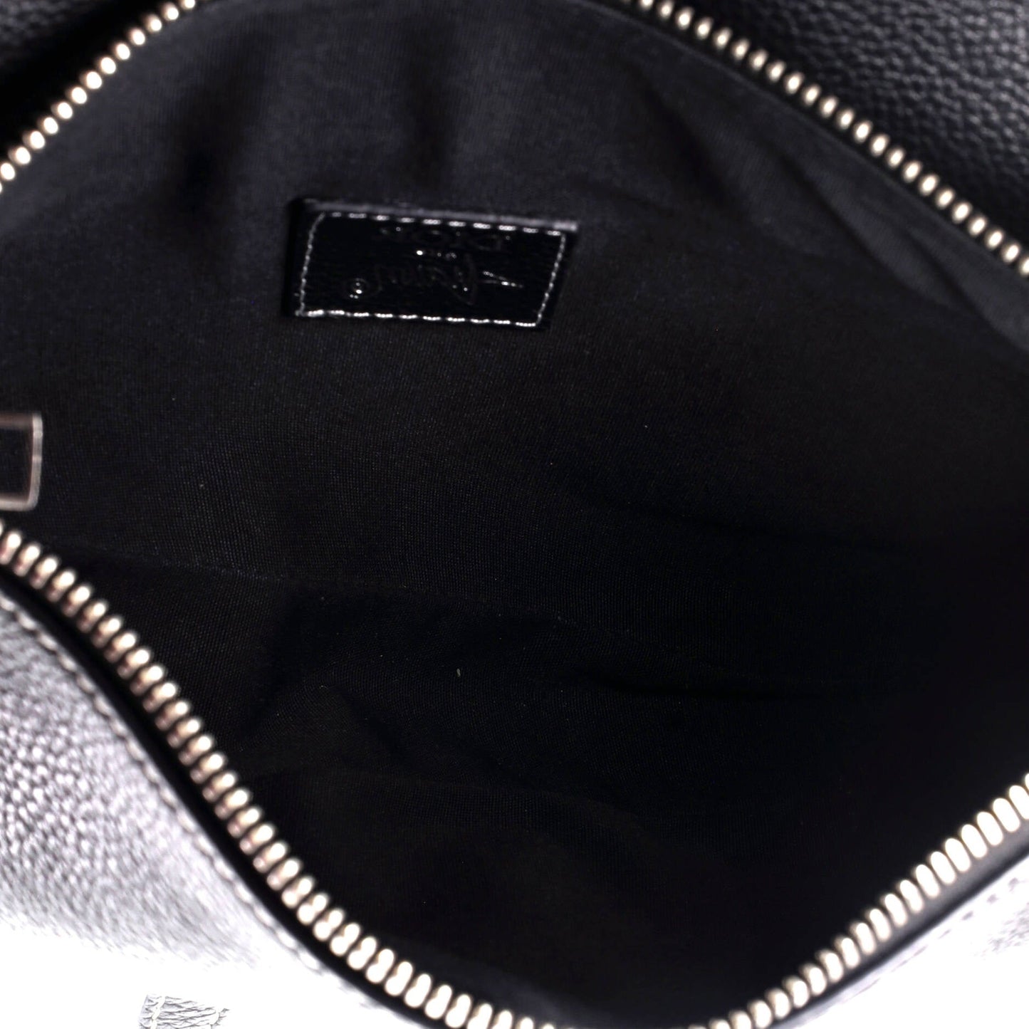 Christian Dior Shawn Stussy Saddle Crossbody Bag Leather With Applique