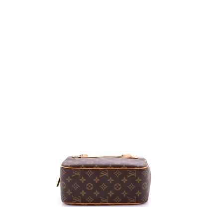 Louis Vuitton Cite Handbag Monogram Canvas Mm