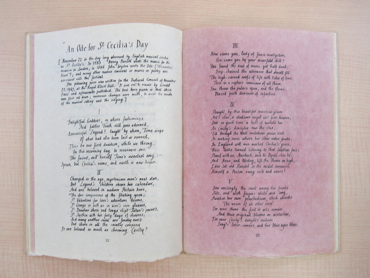 Edmund Blunden "Eastward" Signed Ed94/250 Blunden Poetry Publication Society