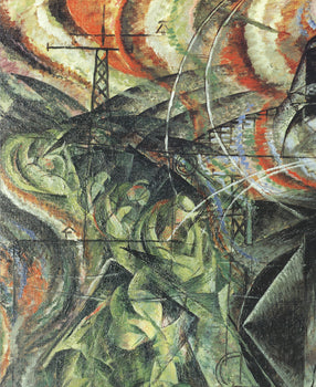 Umberto Boccioni The Farewells 