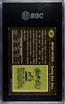 Bryon Piccolo 1969 Topps #26 Sgc 3