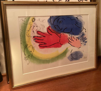 Marc Chagall 1956 Original Lithograph Limited Ed