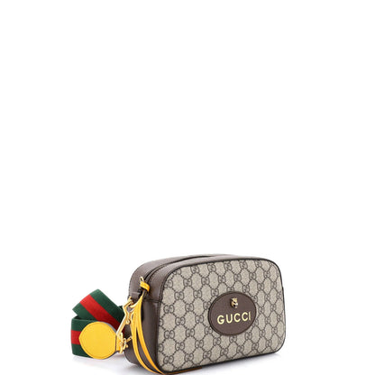 Gucci Neo Vintage Camera Messenger Bag Gg Coated Canvas