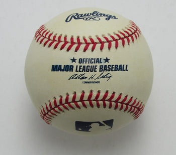 Joe Hatten Autographed Rawlings Oml Baseball Brooklyn Dodgers