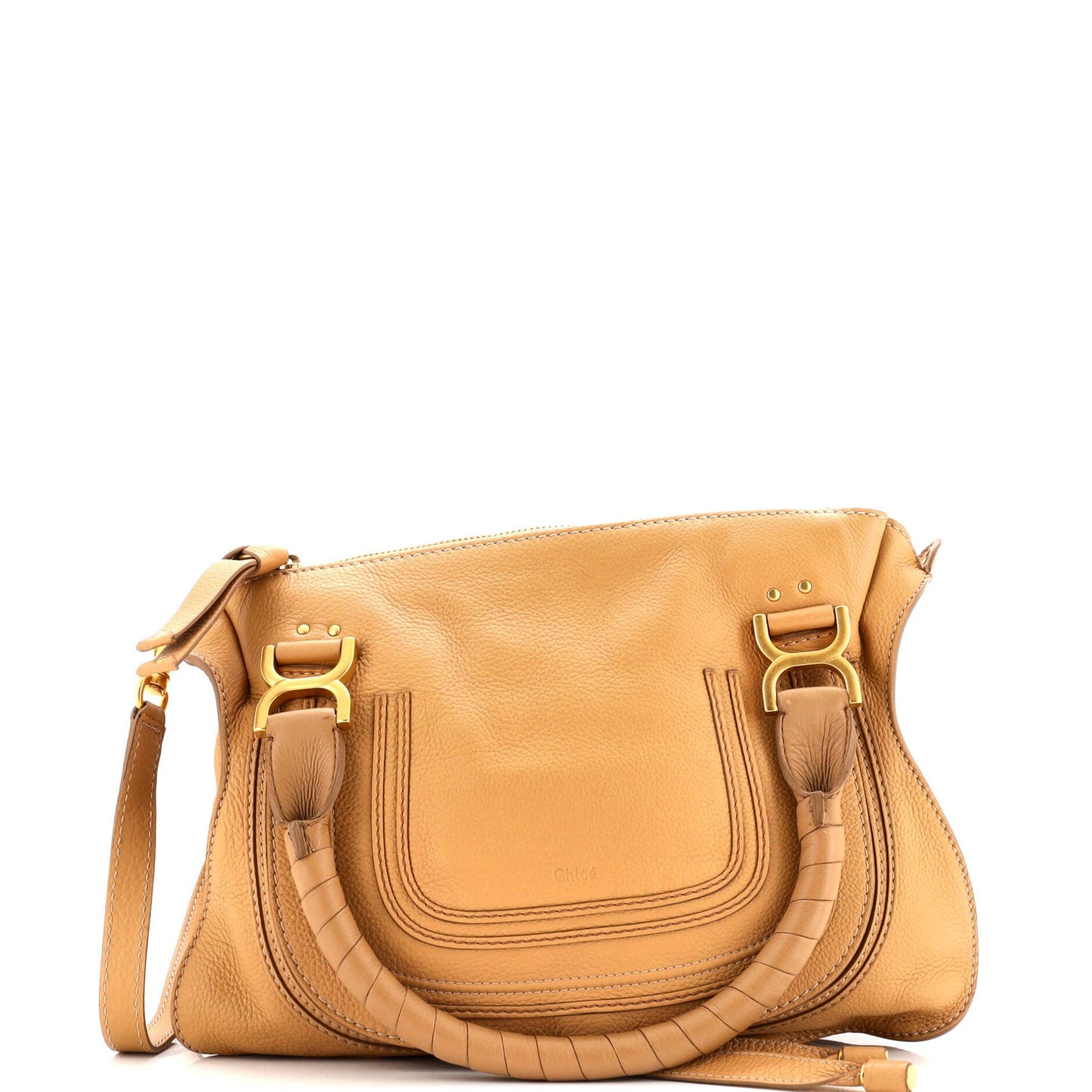 Chloe Marcie Satchel Leather Medium