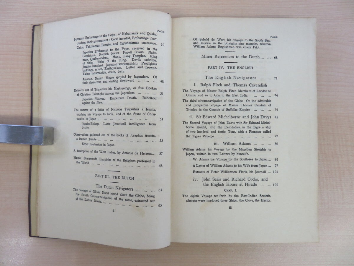 Samuel Purchas Purchas His Pilgrimes In Japan 1St Edition 1939 Cyril Wild 1St