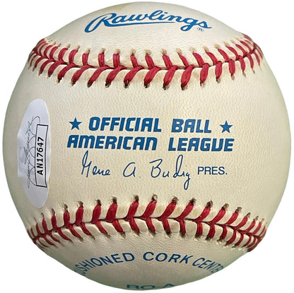 Brooks Robinson Autographed American League Baseball (Jsa)