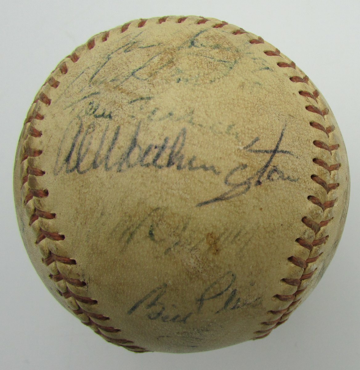 1964 Twins And Kc Athletics Team Signed By 30 Baseball Killebrew Hof 149887
