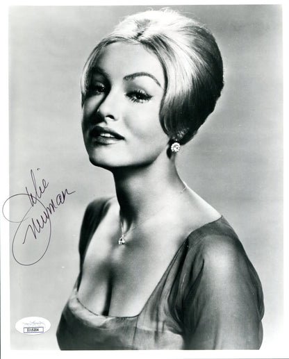 Julie Newmar Autographed B&W 8X10 Photo (Jsa)