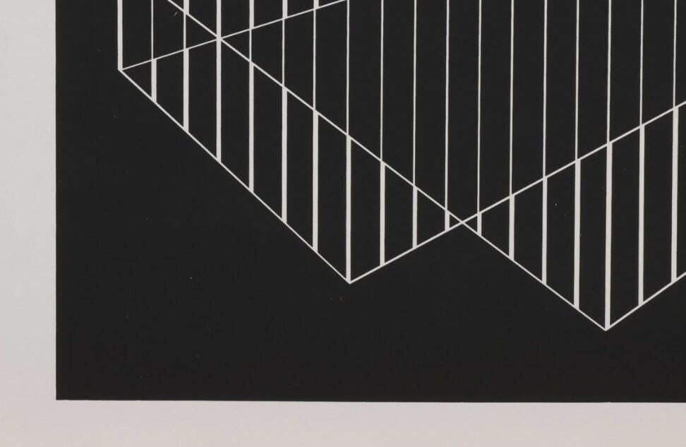 Josef Albers - Formulation : Articulation Serigraph Abstract Art Print Framed