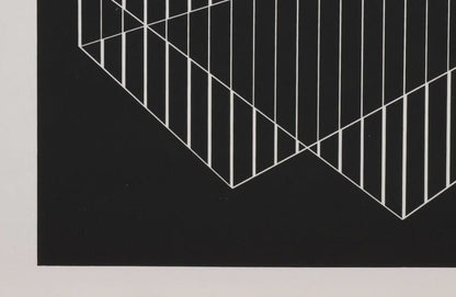 Josef Albers - Formulation : Articulation Serigraph Abstract Art Print Framed