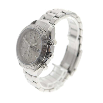 Omega Speed Master Date 3211.3 Silver Case Size 40.0Mm Men'S Used Watch #41928