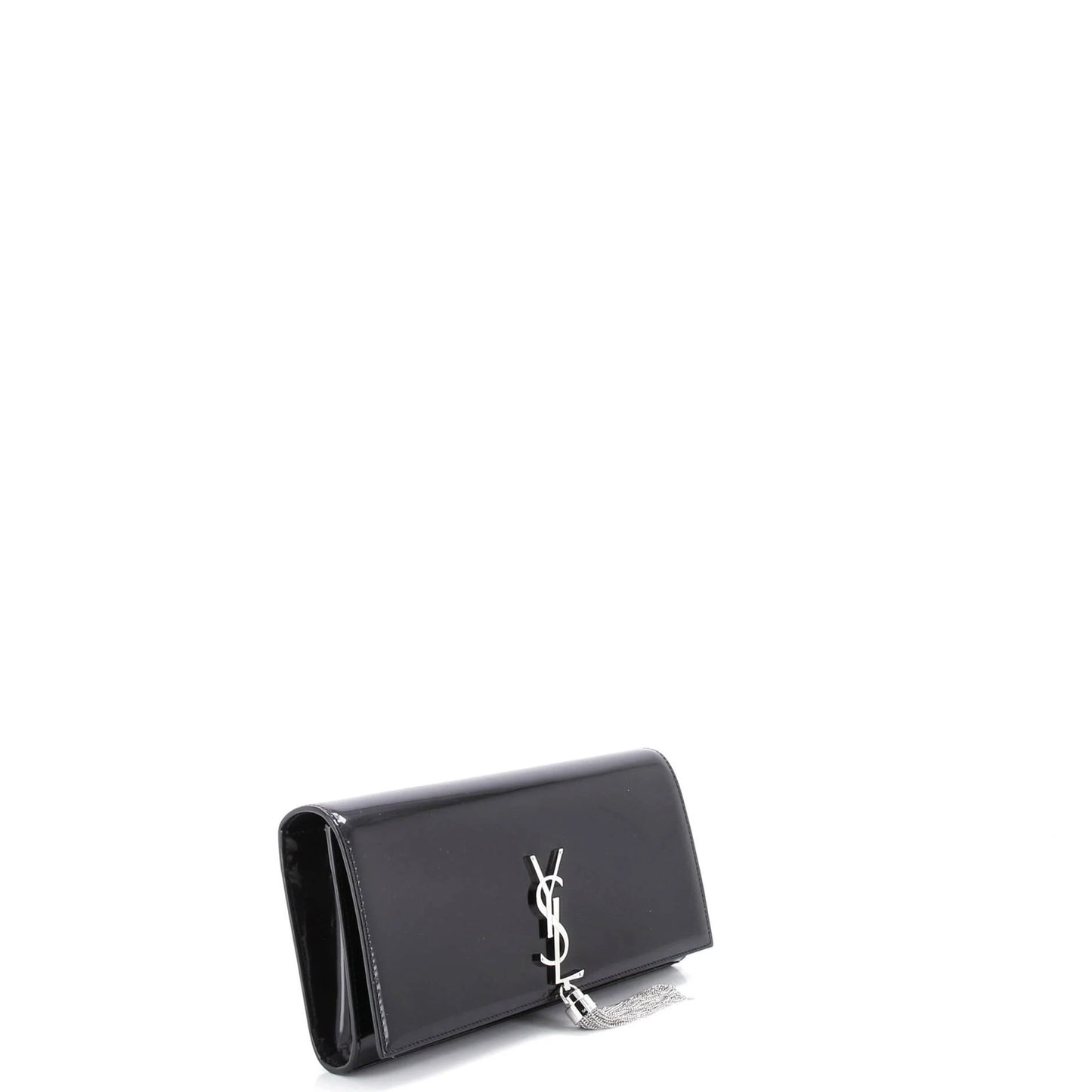Saint Laurent Classic Monogram Tassel Clutch Patent