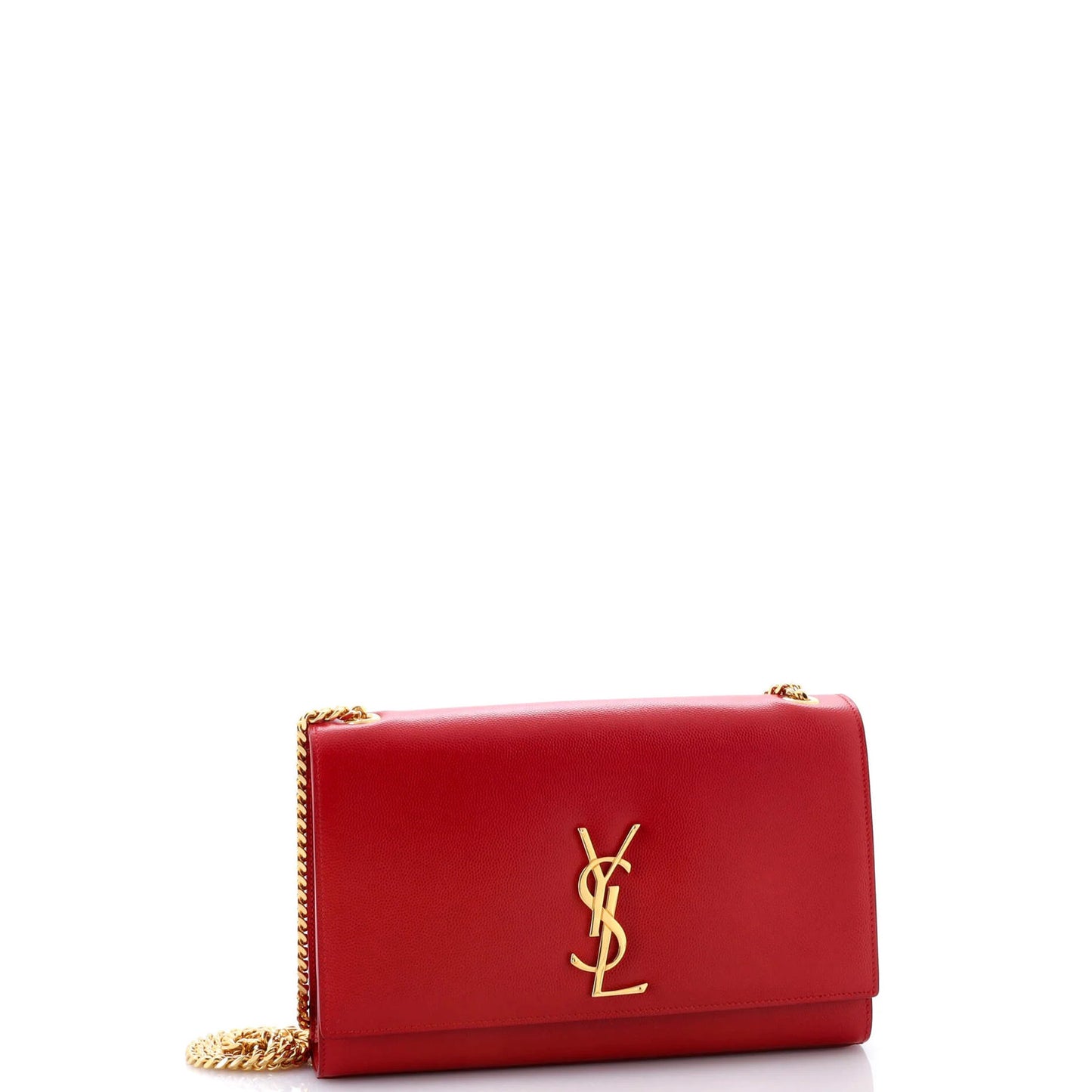 Saint Laurent Classic Monogram Crossbody Bag Grainy Leather Medium