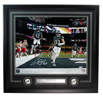 Cooper Dejean Signed/Auto 16X20 Photo Philadelphia Eagles Framed Fanatics 195281
